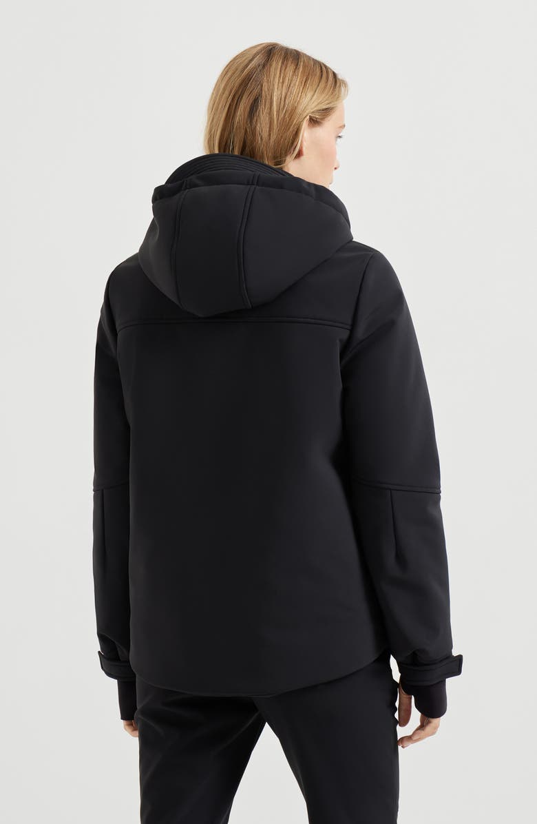 Brunello Cucinelli Mountain outerwear jacket, Alternate, color, Black