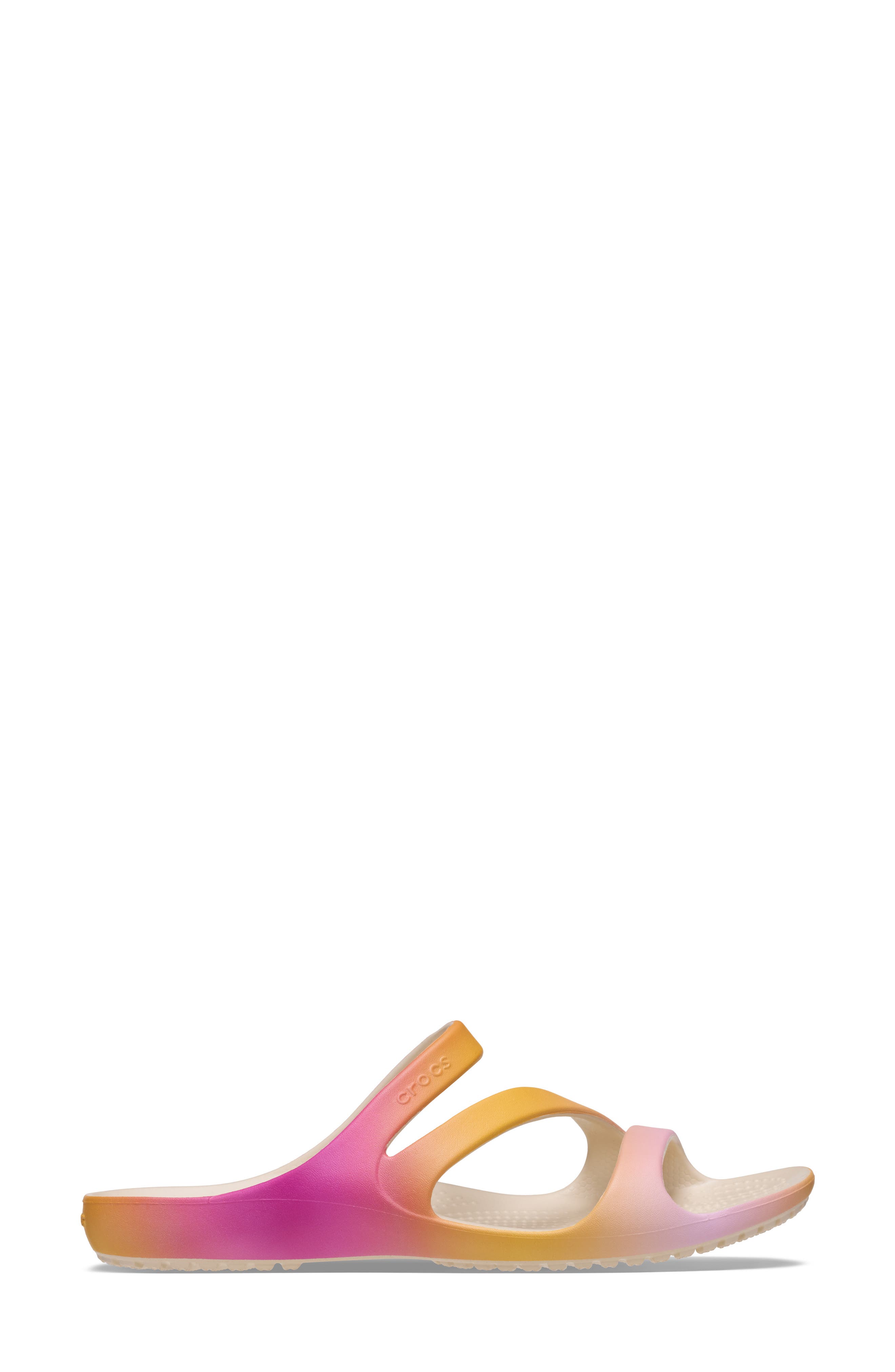 CROCS Kadee II Slide Sandal, Alternate, color, Winter White