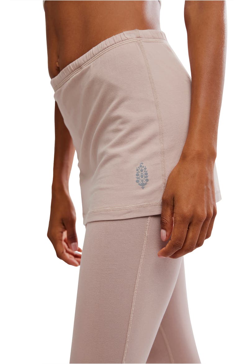 FP Movement Intensity Mid Rise Capri Skirted Leggings, Alternate, color, SANDY
