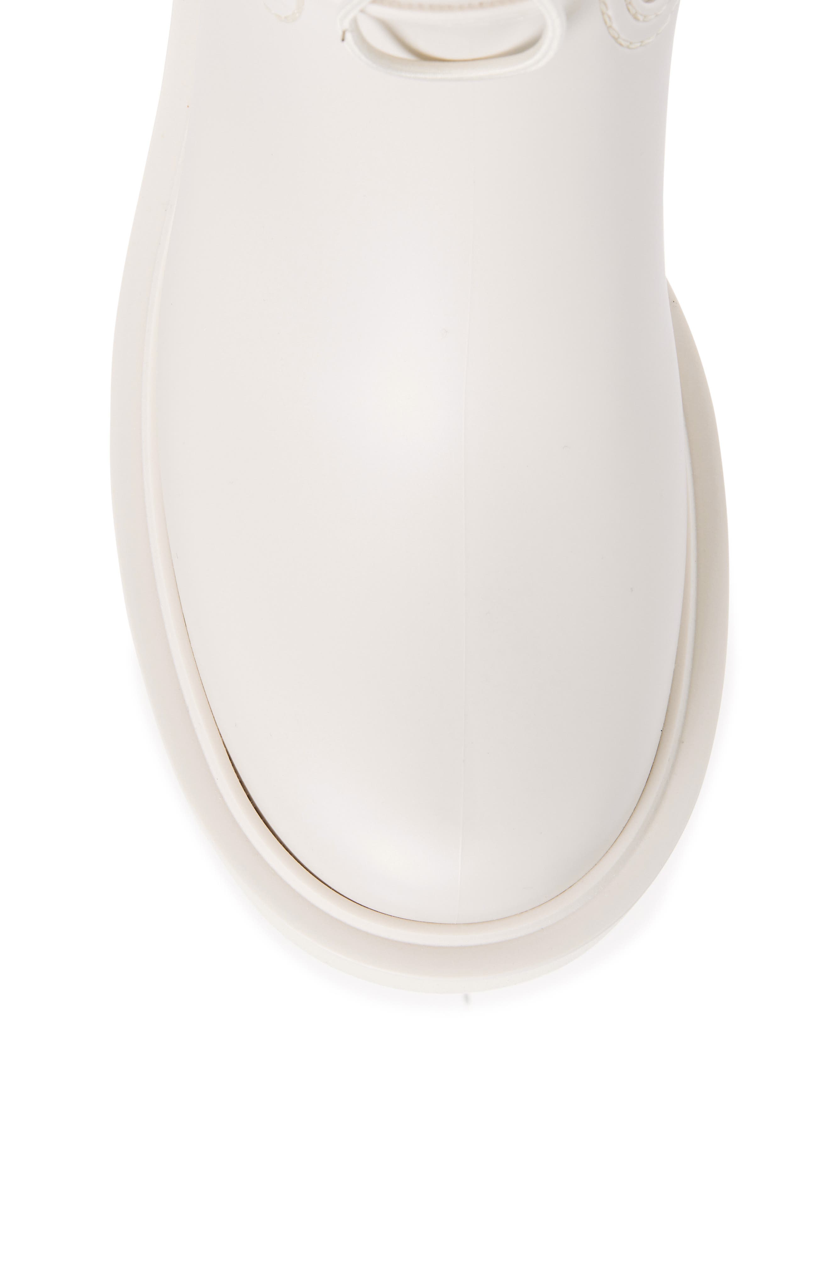 Moncler Kickstream Waterproof Rain Boot, Alternate, color, White