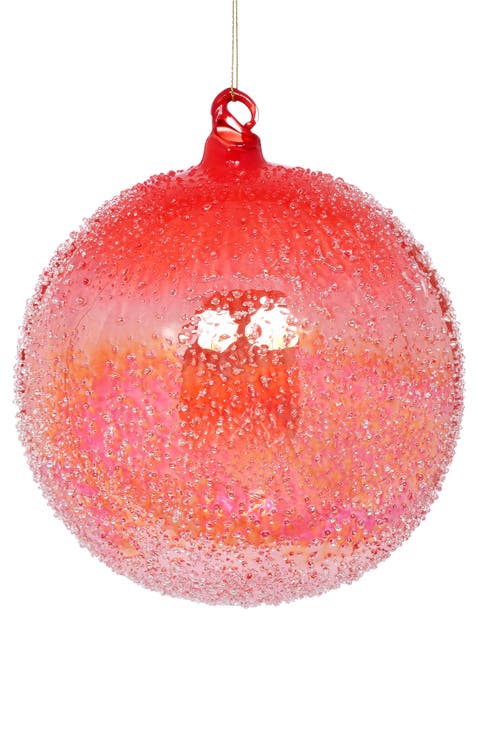 Sparkling Ombre Ornament, Large, Set of 4