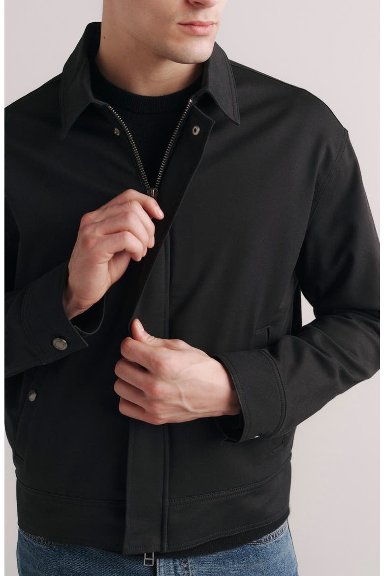Robb Bomber Jacket, Alternate, color, BLACK ONYX