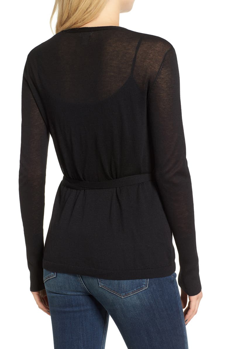 Hinge Wrap Cardigan, Alternate, color, 