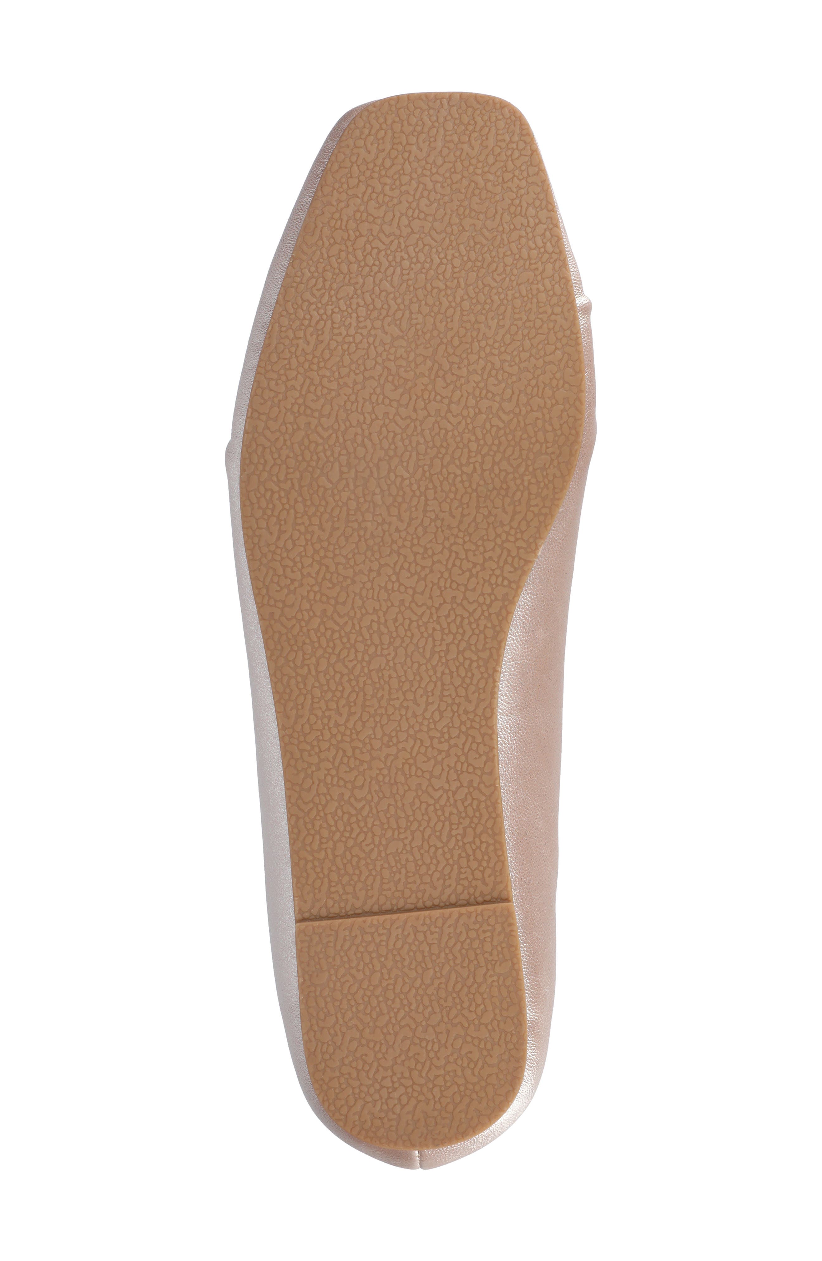 Callee Keyhole Square Toe Flat, Alternate, color, BLUSH/SPARKLE