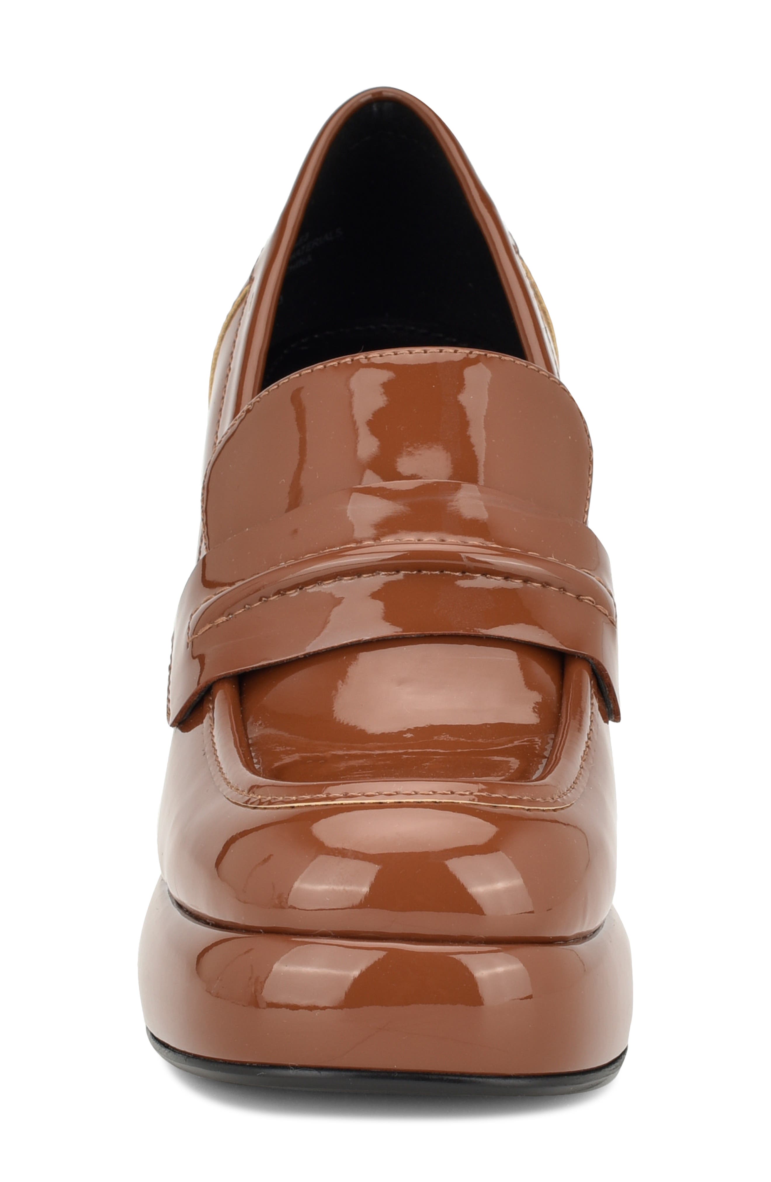 Verge Loafer Pump, Alternate, color, DARK BROWN