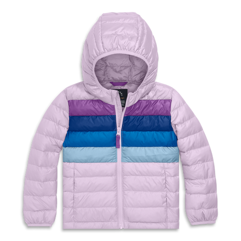 Kids Puffer Jacket In Rainbow Stripe (Toddler, Little Kid, & Big Kid)