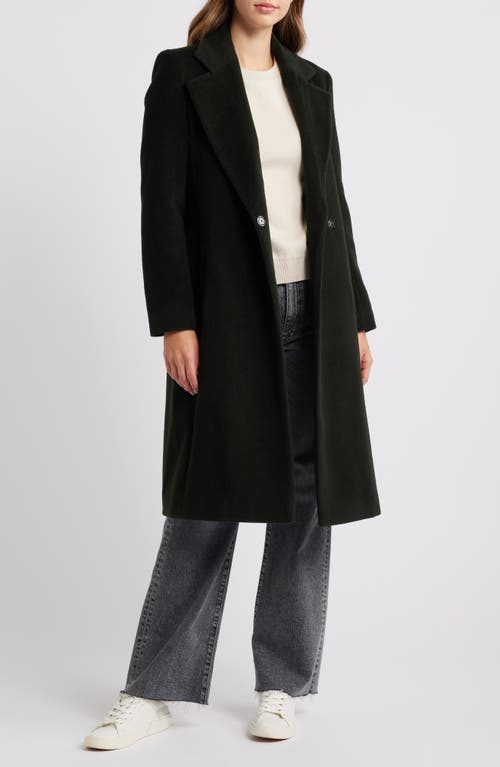 Shop Sam Edelman Tie Belt Wool Blend Wrap Coat