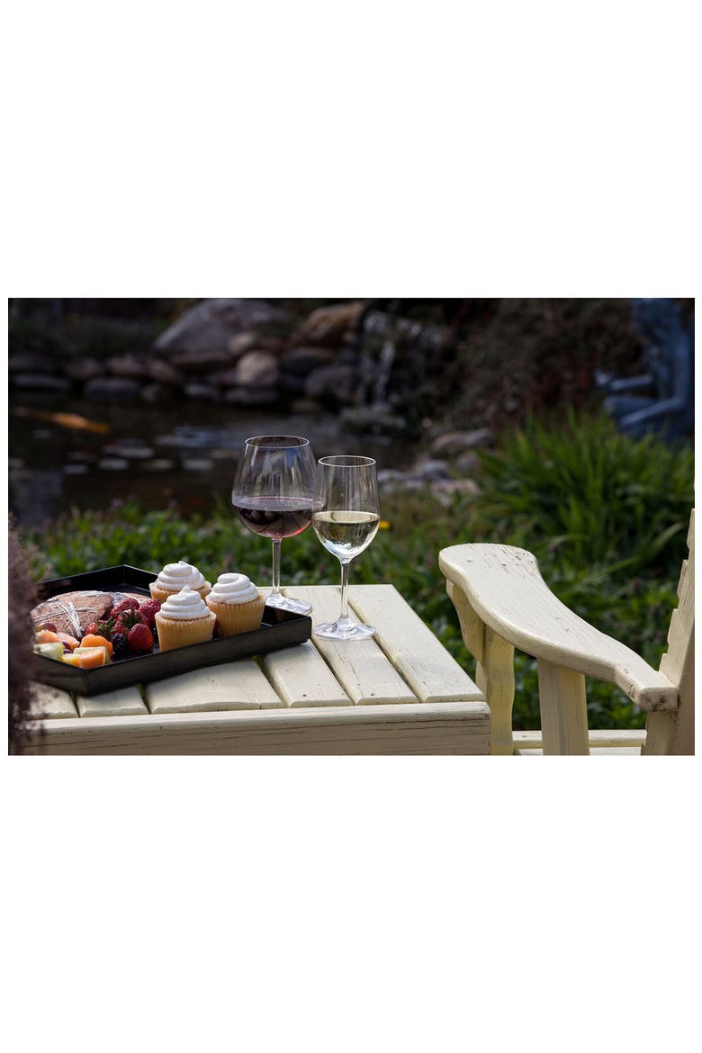 Set of 6 Outdoor Wine Glasses, Alternate, color, CLEAR