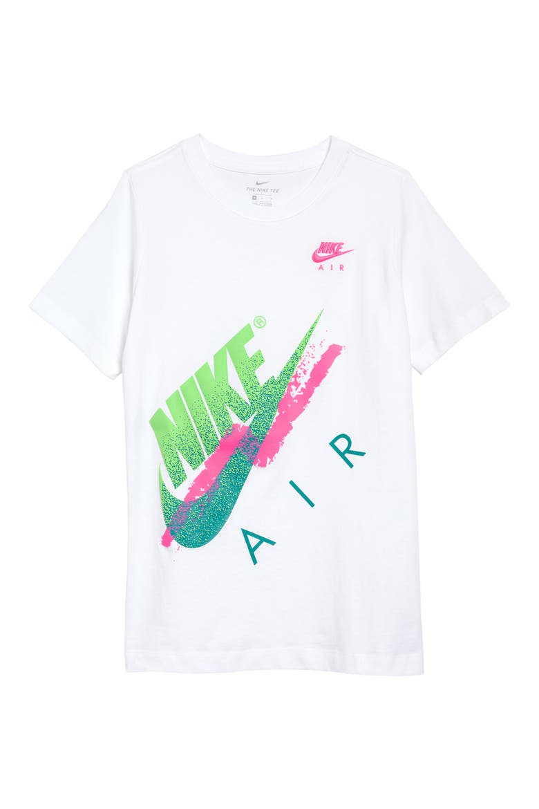Sportswear Kids' Graphic Tee, Main, color, WHITE