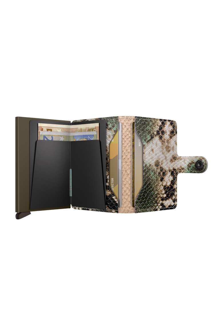 Miniwallet Serpent, Alternate, color, Green