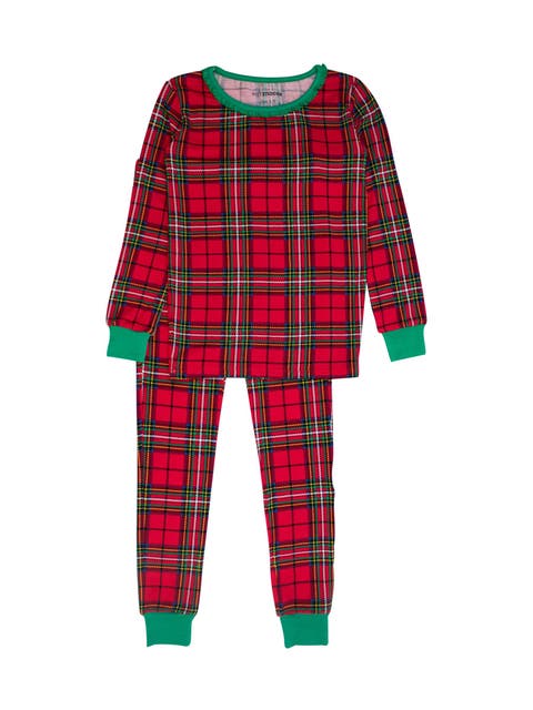 Girls SoftSnooze Ruffle Long Sleeve Pajama Set