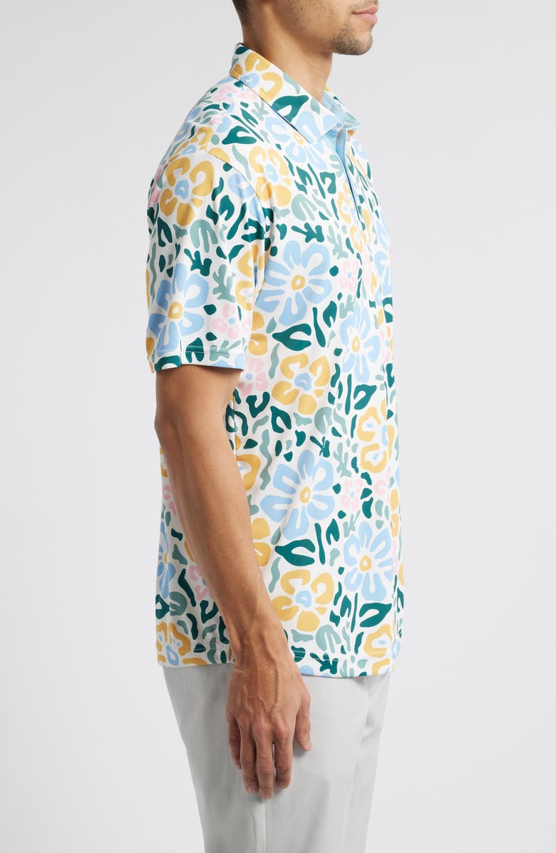 Swannies Larue Floral Print Golf Polo, Alternate, color, 