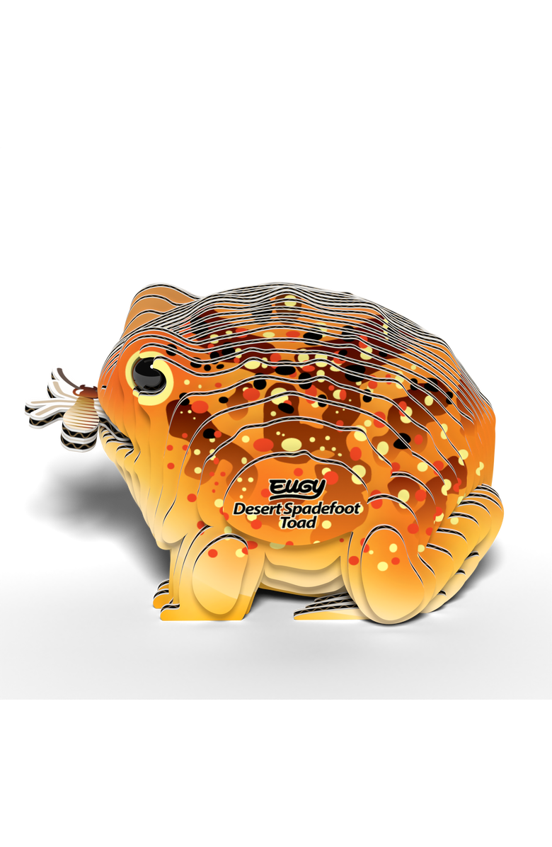 Eugy Puzzles Desert Spadefoot Toad 3D Puzzle, Alternate, color, NO COLOR