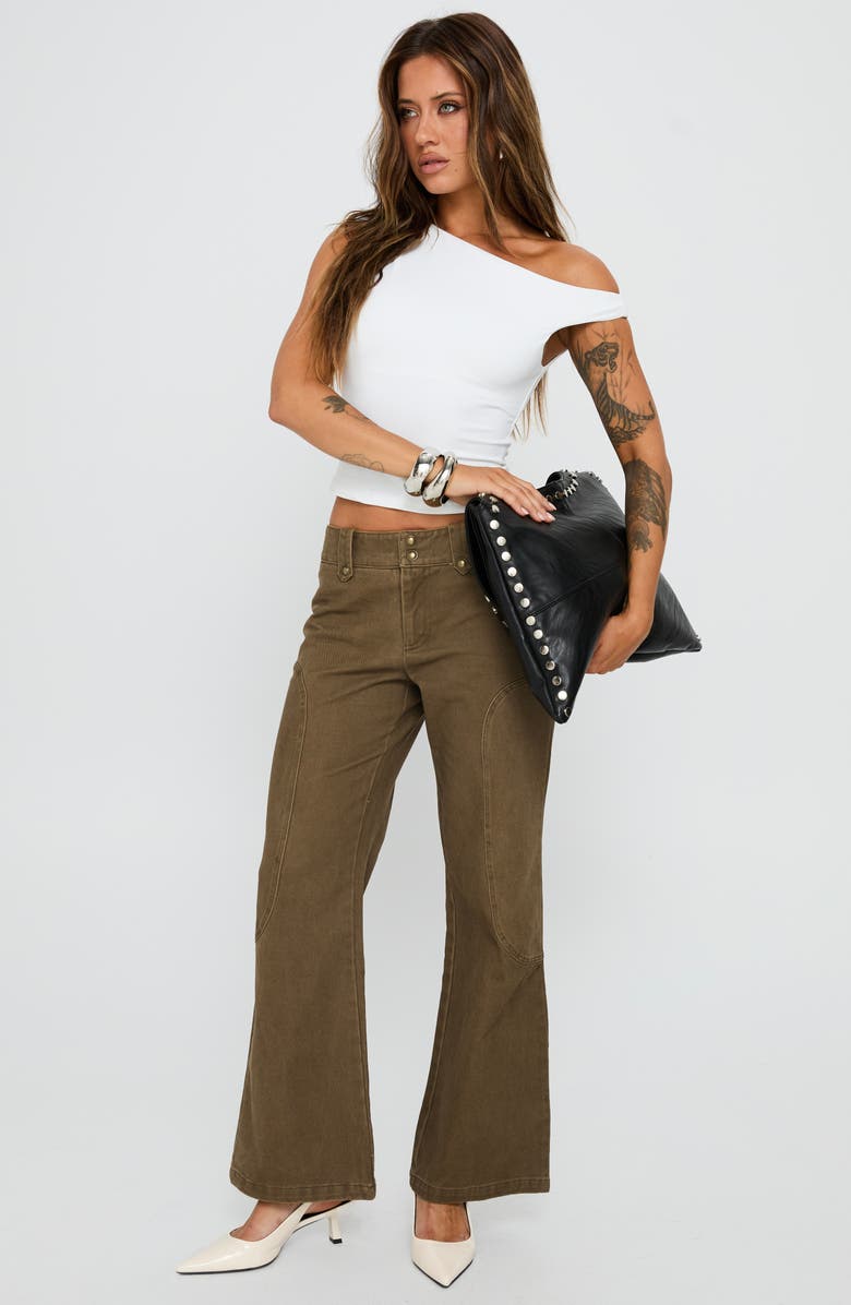 Princess Polly Danza One-Shoulder Top, Alternate, color, White