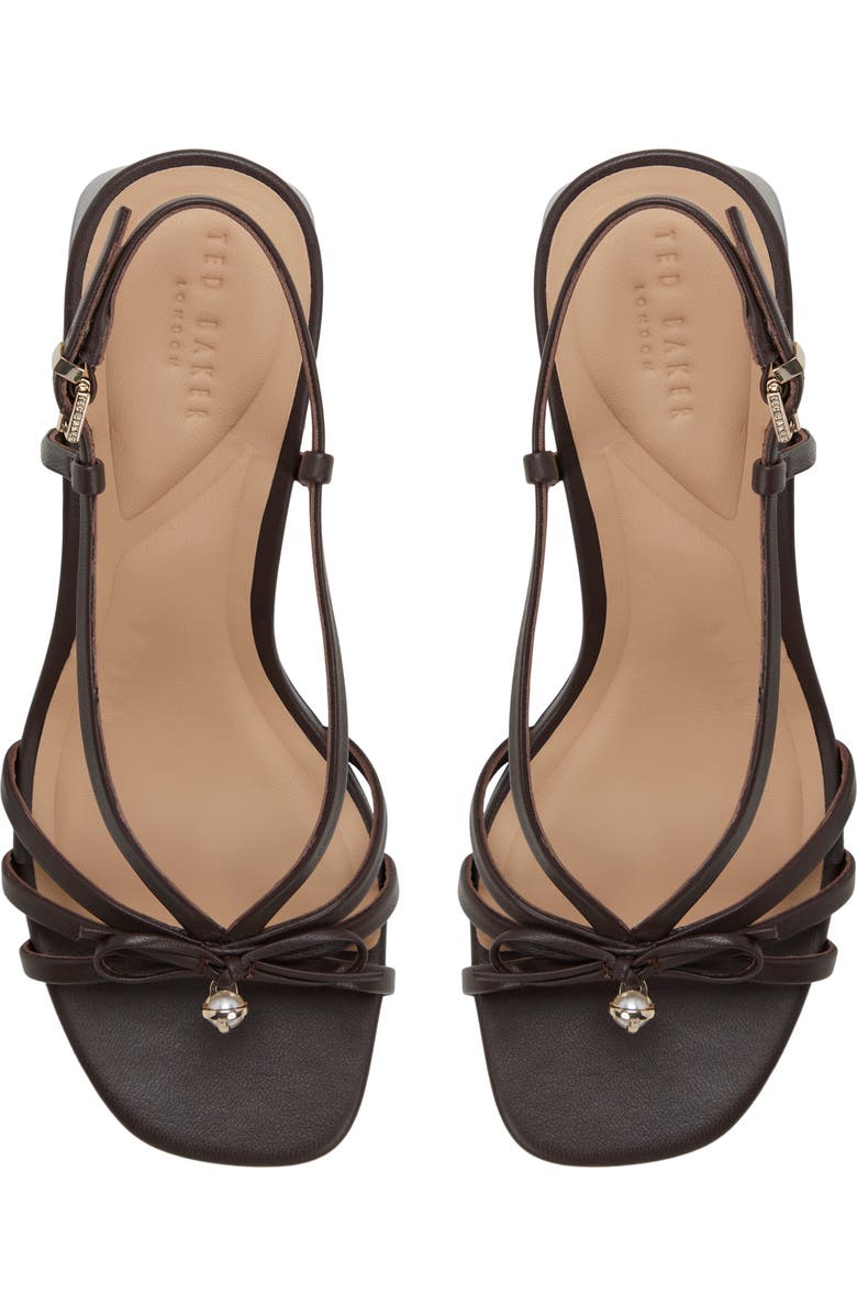 Ted Baker Eliza Slingback Sandal, Alternate, color, Dark Brown
