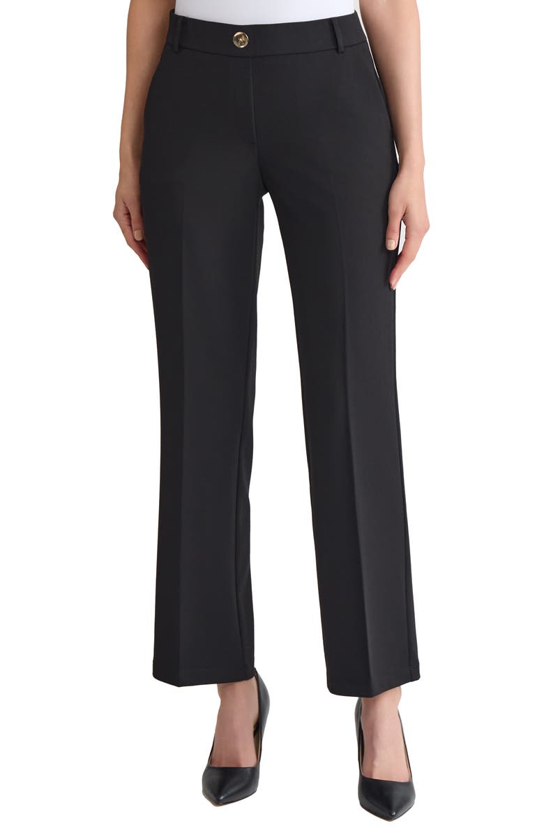 KASPER Pull-On Trouser Pants, Alternate, color, Black