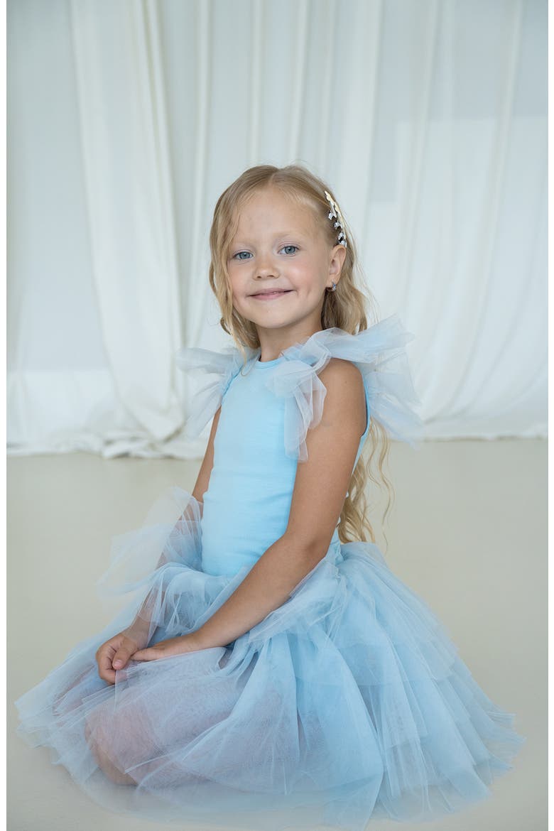 Mist Tutu Set, Alternate, color, Cool Blue