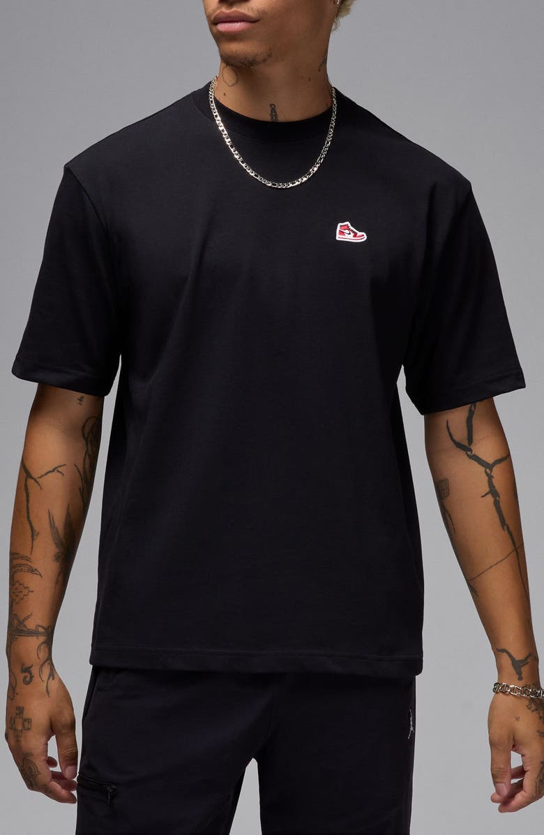 Nike Sneaker Patch Oversize T-Shirt, Main, color, 