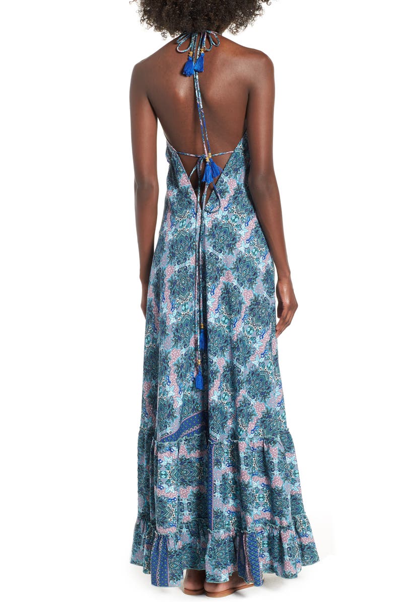 Raga Poetic Dreams Halter Maxi Dress | Nordstrom