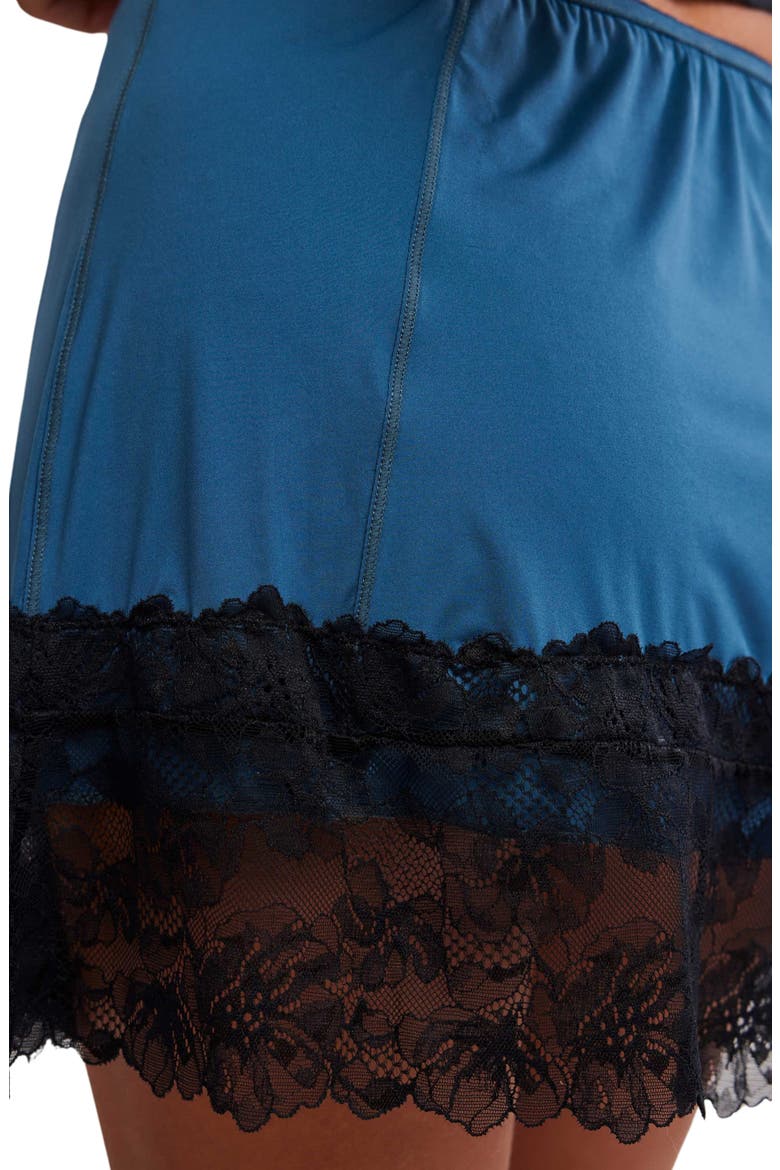 Intimately FP Party Crashers Half Slip, Alternate, color, TEAL COMBO
