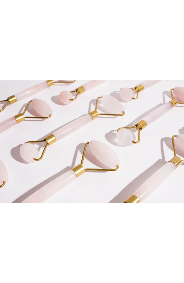 CASA SELVA BOTANICALS Rose Quartz Facial Roller, Alternate, color,