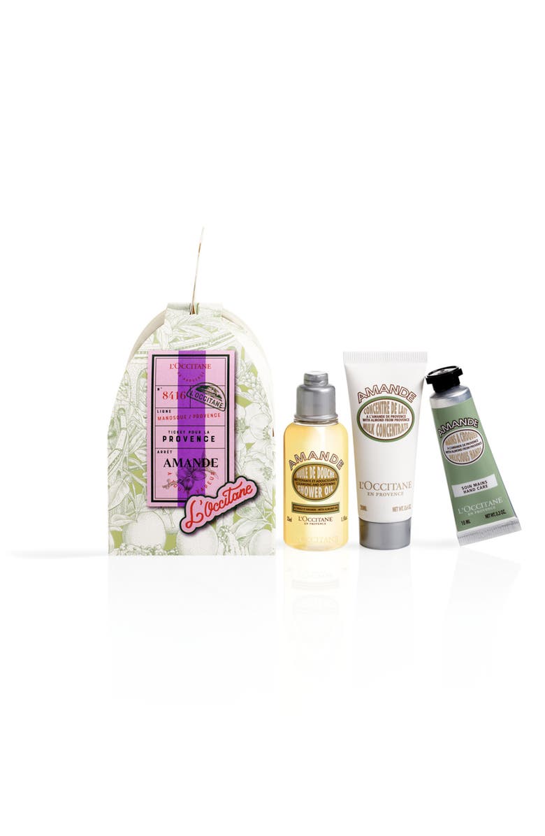 L'Occitane Almond Ornament Gift Set, Alternate, color, 