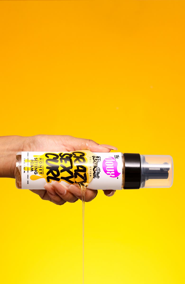 THE DOUX CrazySexyCurl Honey Setting Foam, Alternate, color, 