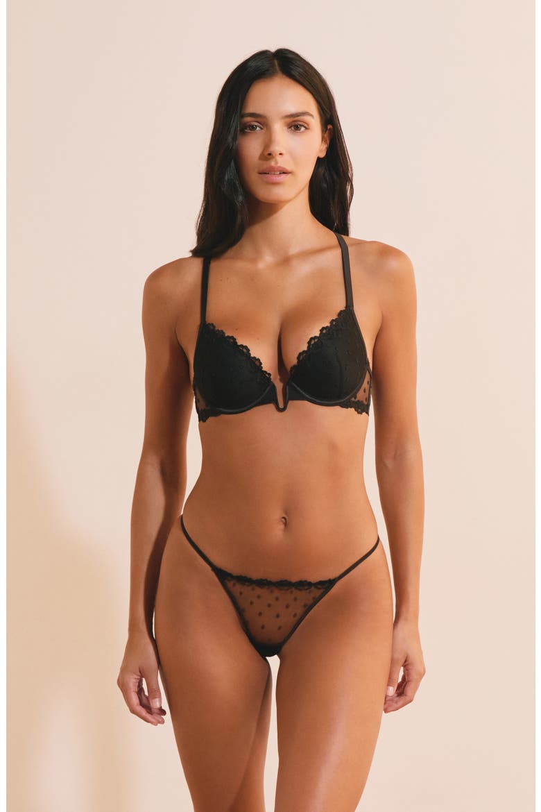 Eloa N°2 Classique Underwire Bra, Alternate, color, BLACK