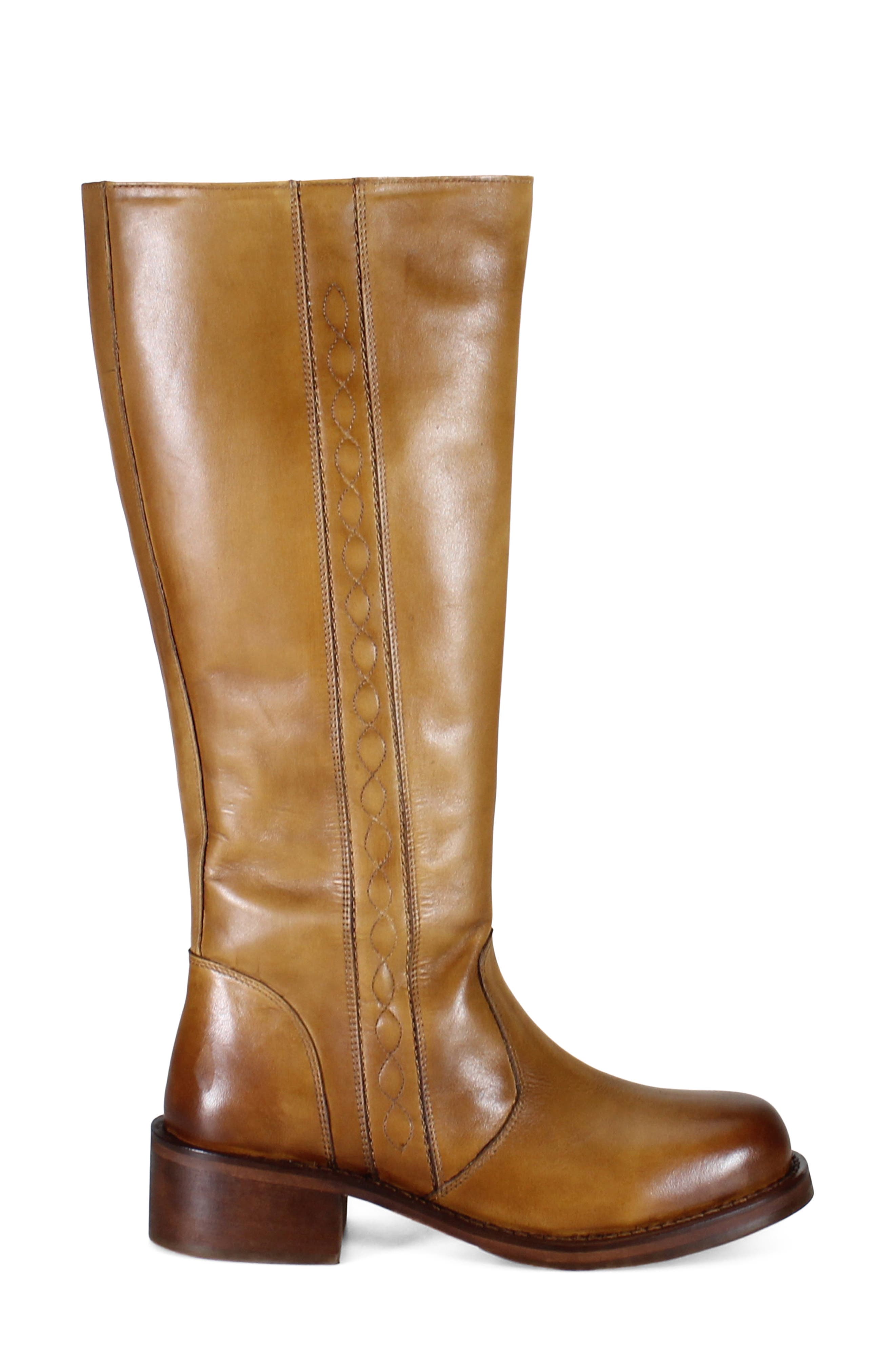 Fo Liage Knee High Boot, Alternate, color, TAN