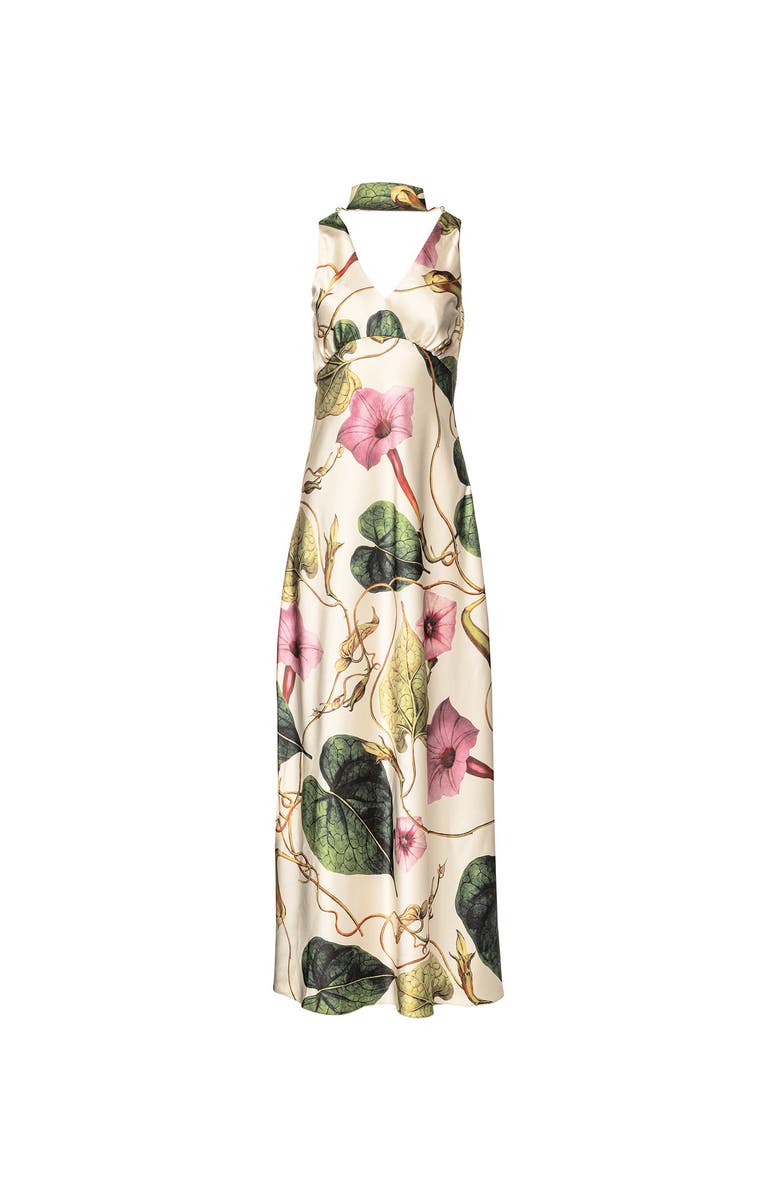 Vasiliki Catalina Silky Gown In Rafflesia, Main, color, Rafflesia