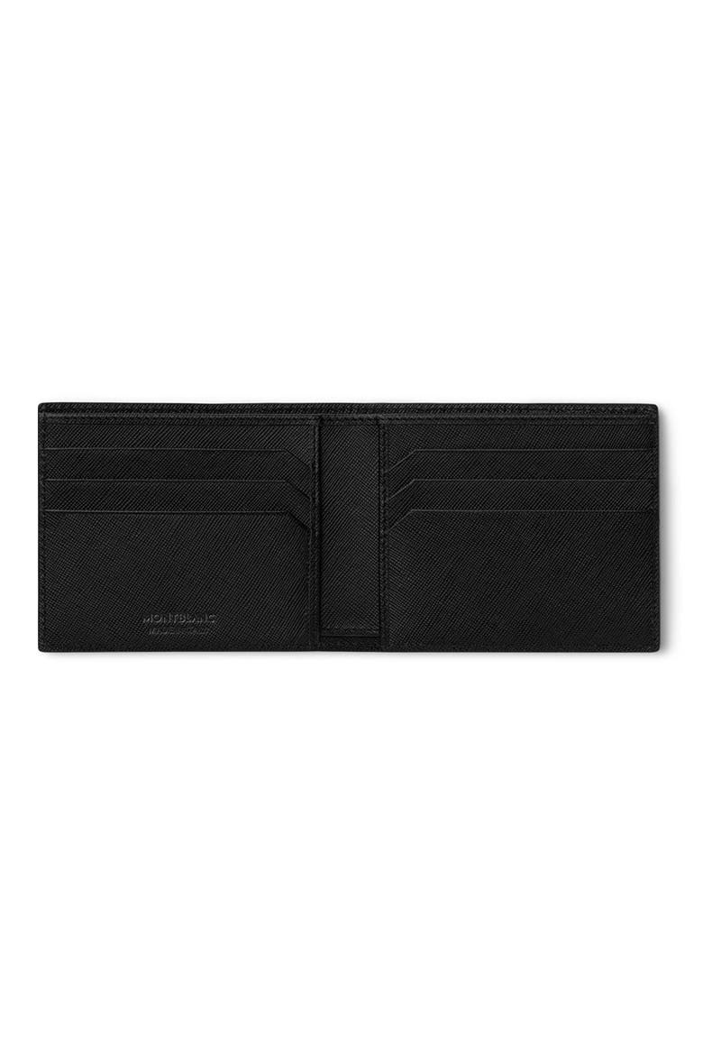 Sartorial Leather Bifold Wallet, Alternate, color, BLACK