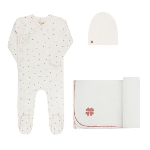 Clover Print Collection - Layette Set