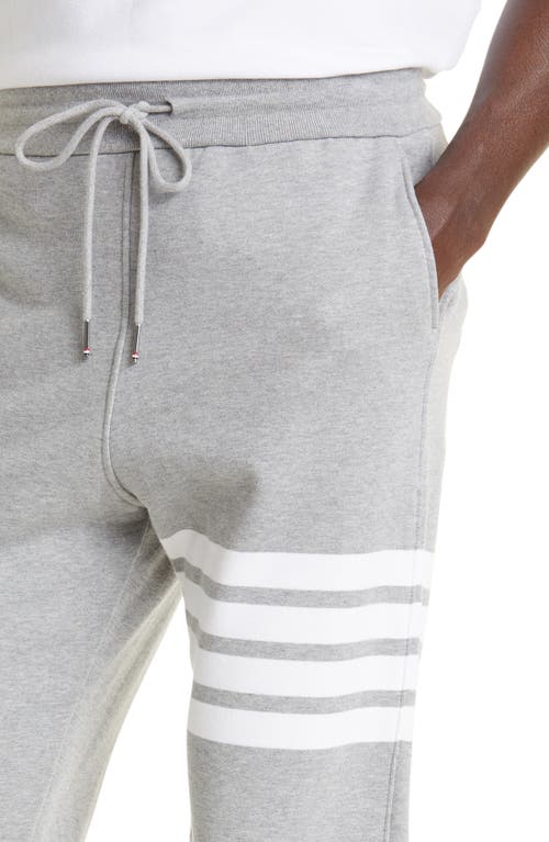 Thom Browne Classic Sweatpants Grey In Gray