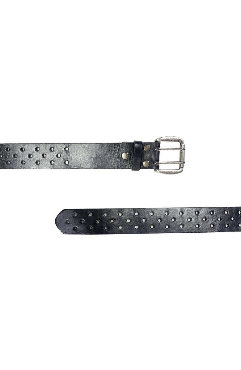 Bed Stu Mccoy Belt, Alternate, color, Black Rustic