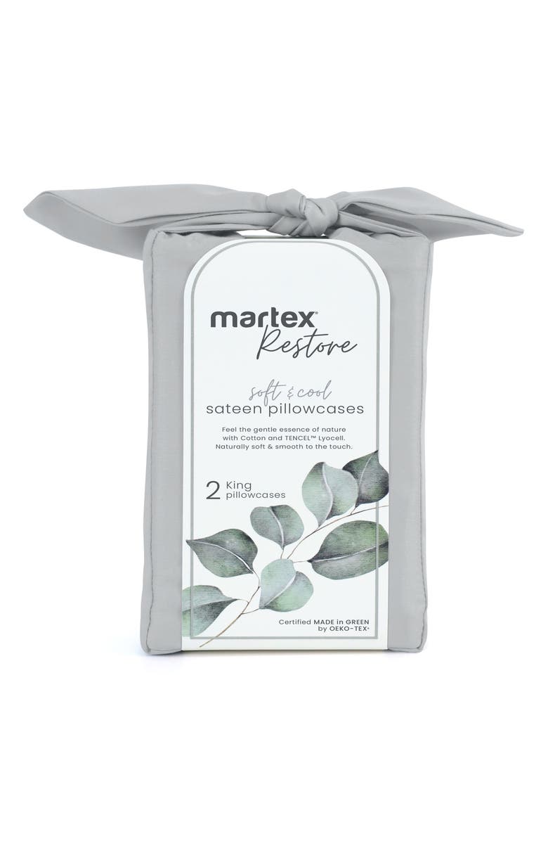 WESTPOINT HOME Set of 2 Cotton & Tencel<sup>®</sup> Lyocell Sateen Pillowcases, Alternate, color, 