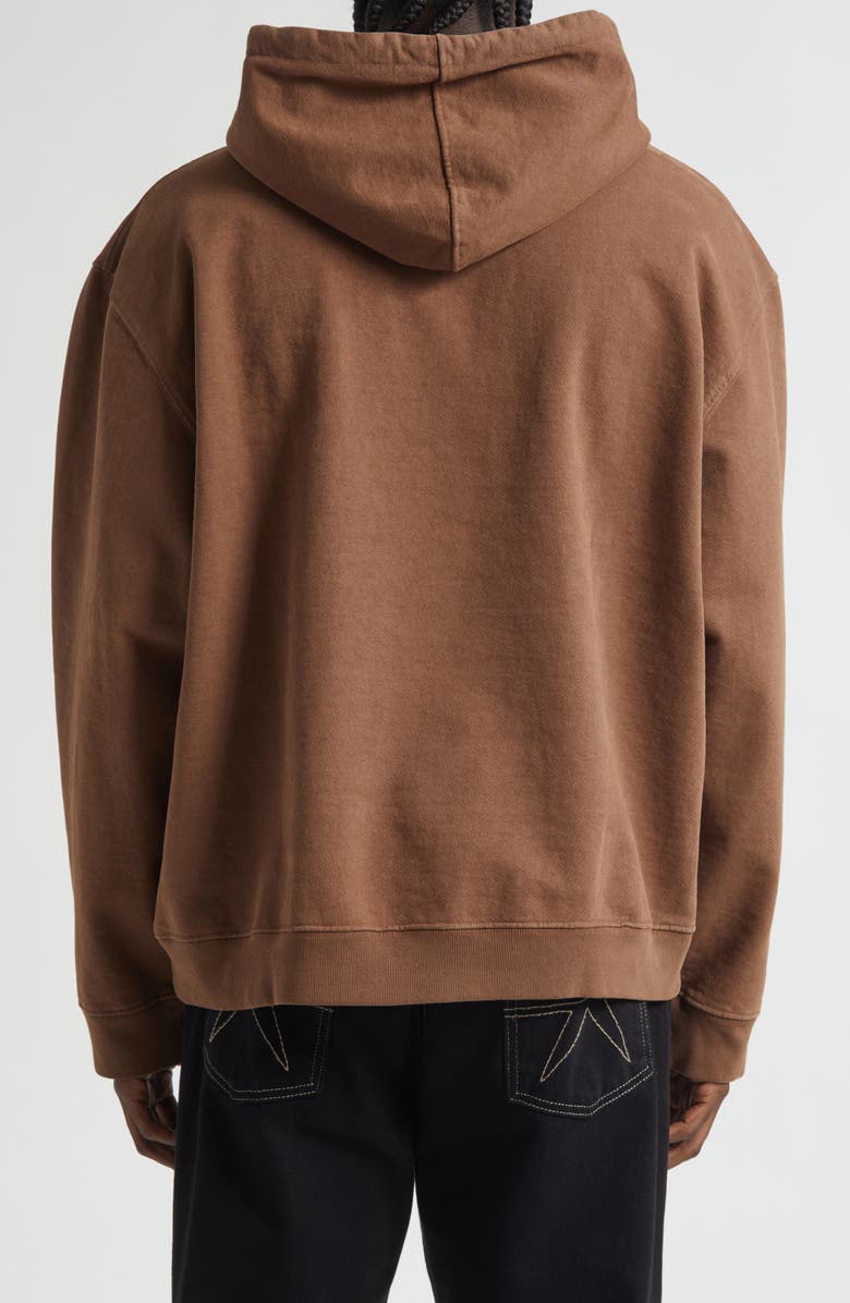 PHIPPS Studded Logo Graphic Hoodie, Alternate, color, Brown