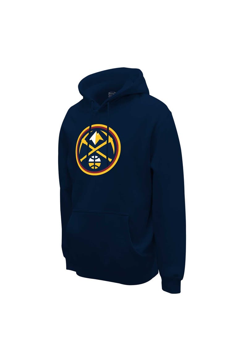 Unisex Stadium Essentials  Navy Denver Nuggets Primary Logo Pullover Hoodie, Alternate, color, Navy