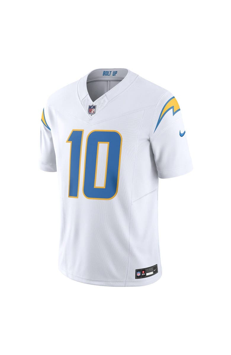 Nike Men's Nike Justin Herbert White Los Angeles Chargers Vapor F.U.S.E. Limited Jersey, Alternate, color, White