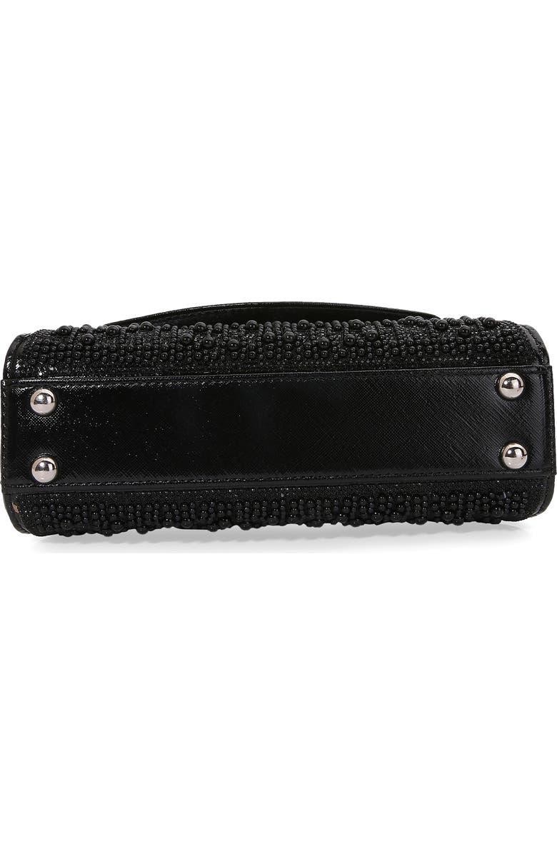 BERNESS Rhinestone Embellished Shoulder Bag, Alternate, color, Black