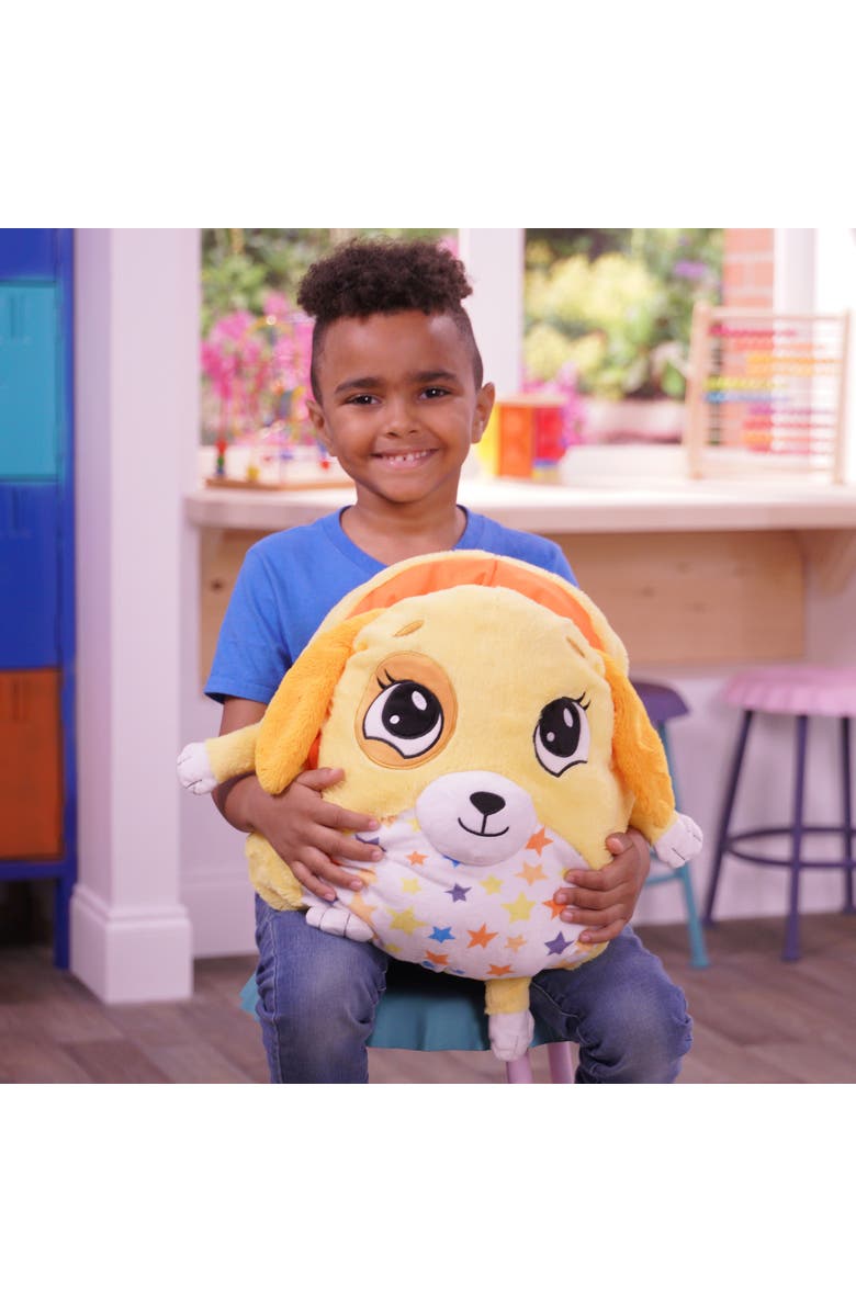 Mushabelly J∙Animals Plush Animals Yellow Dog Large, Alternate, color, Yellow