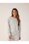  Heather Grey/White Stripe