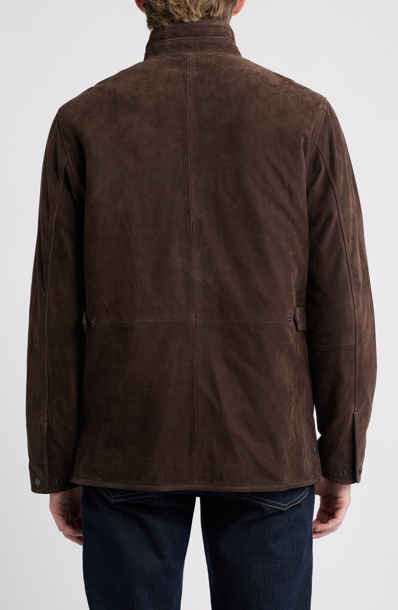 Peter Millar Norwalk Suede Jacket, Alternate, color, Espresso