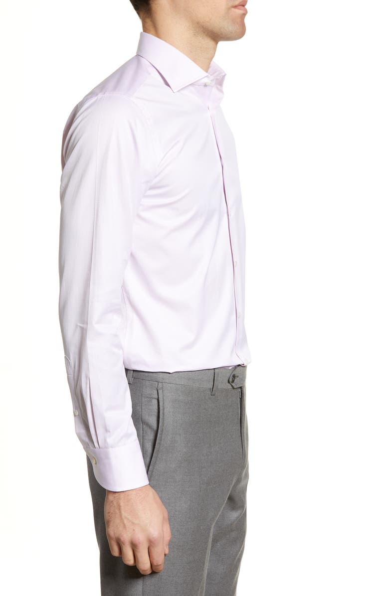 Canali Regular Fit Geometric Dress Shirt, Alternate, color, 