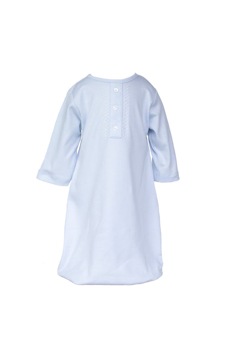 Layette Gown, Main, color, Light Blue