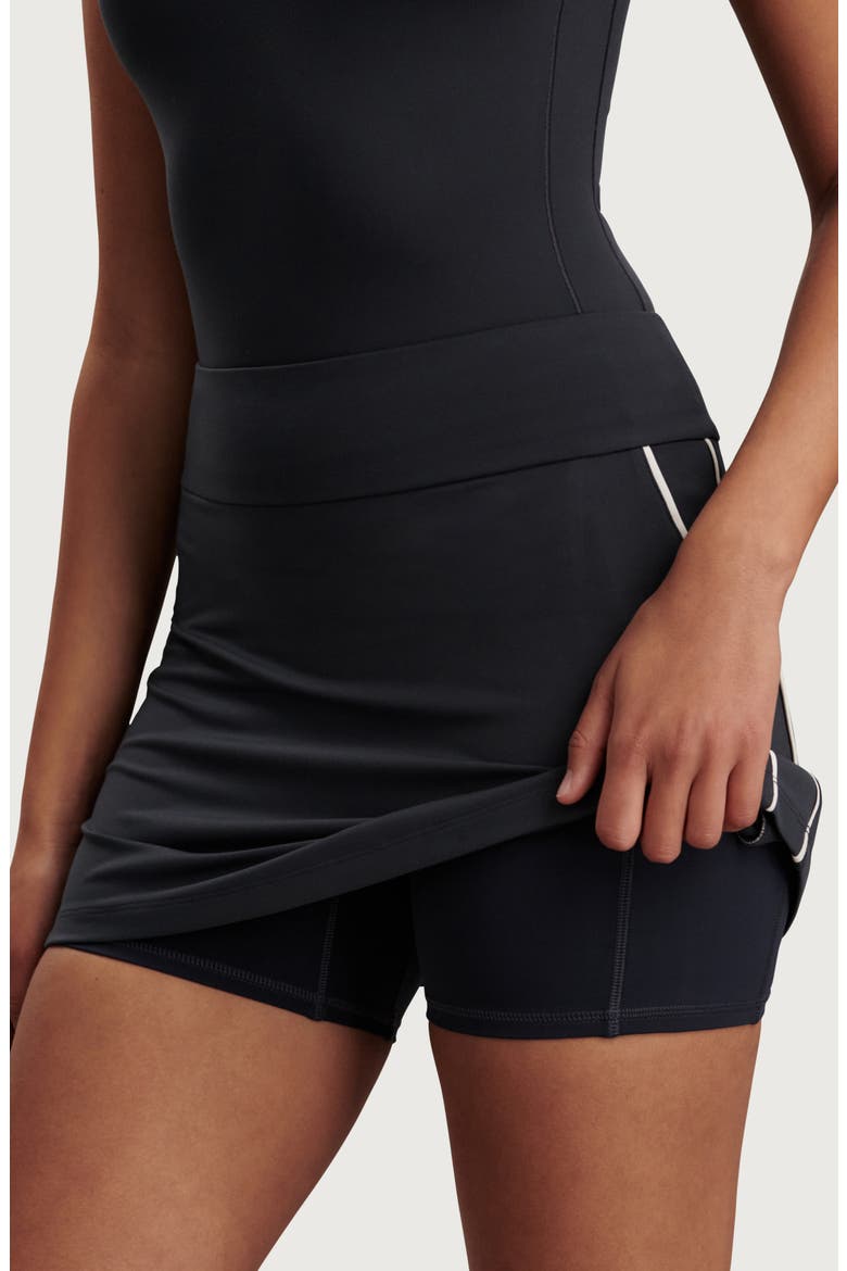Tani High Waist Skort, Alternate, color, BLUE NIGHTS