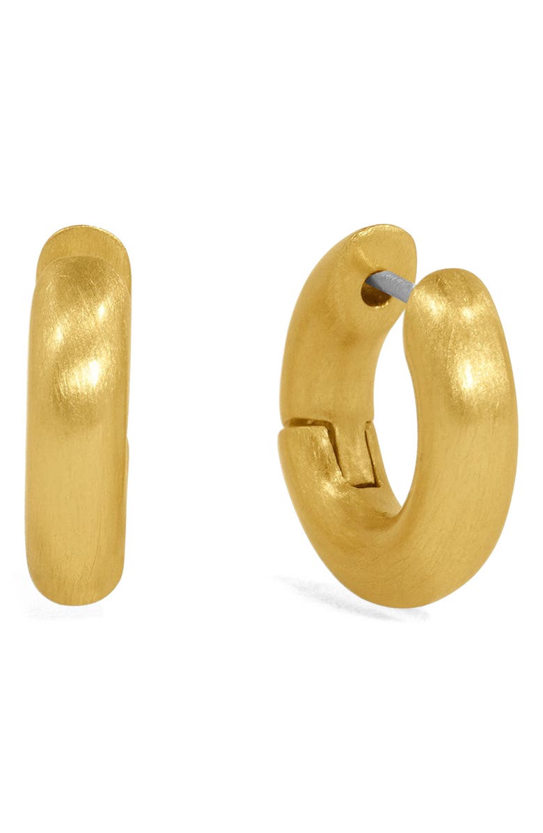 Dean Davidson Dune Crescent Huggie Hoop Earrings, Main, color, Gold