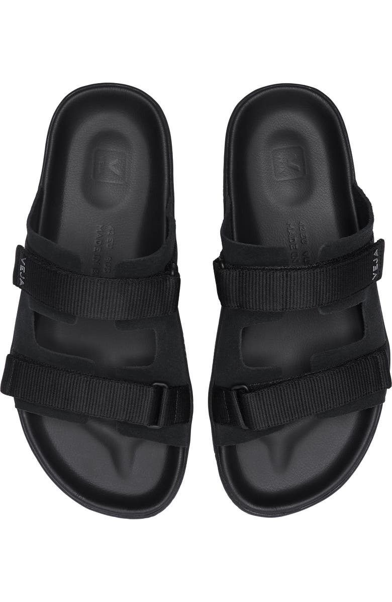 Veja Arpoador Slide Sandal, Alternate, color, Full-Black