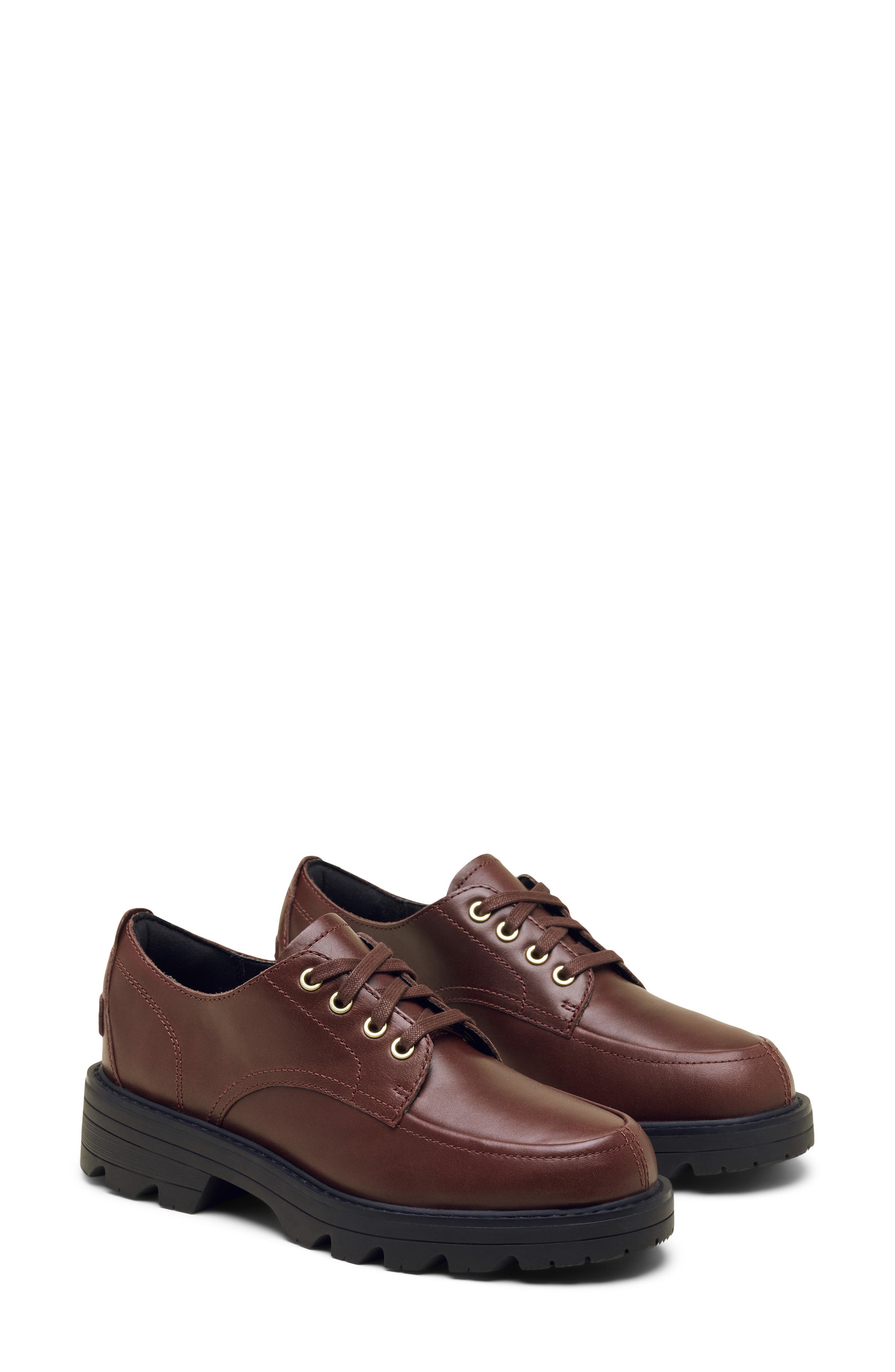 SOREL Revel Ave Derby, Alternate, color, Redwood/ Black
