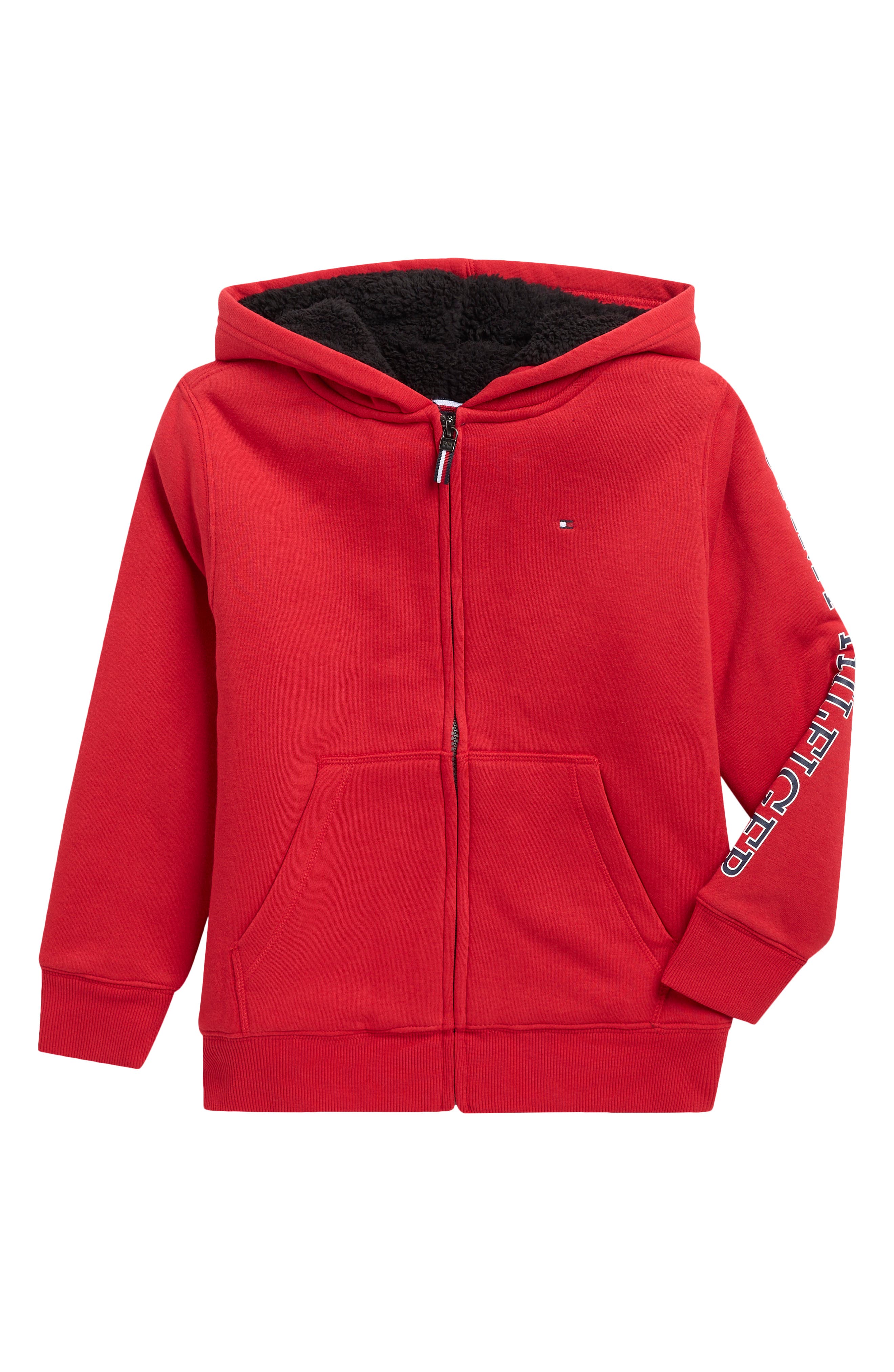 Kids' Full Zip Hoodie with Faux Fur Lining