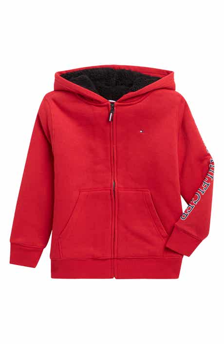 Kids' Full Zip Hoodie with Faux Fur Lining